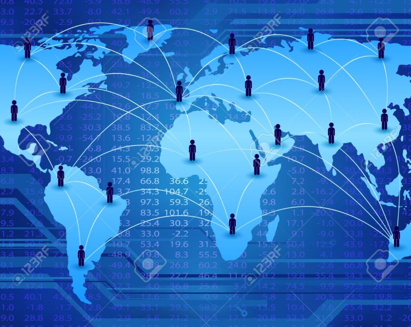 18083158-global-communication-network-connecting-people-worldwide-Stock-Vector